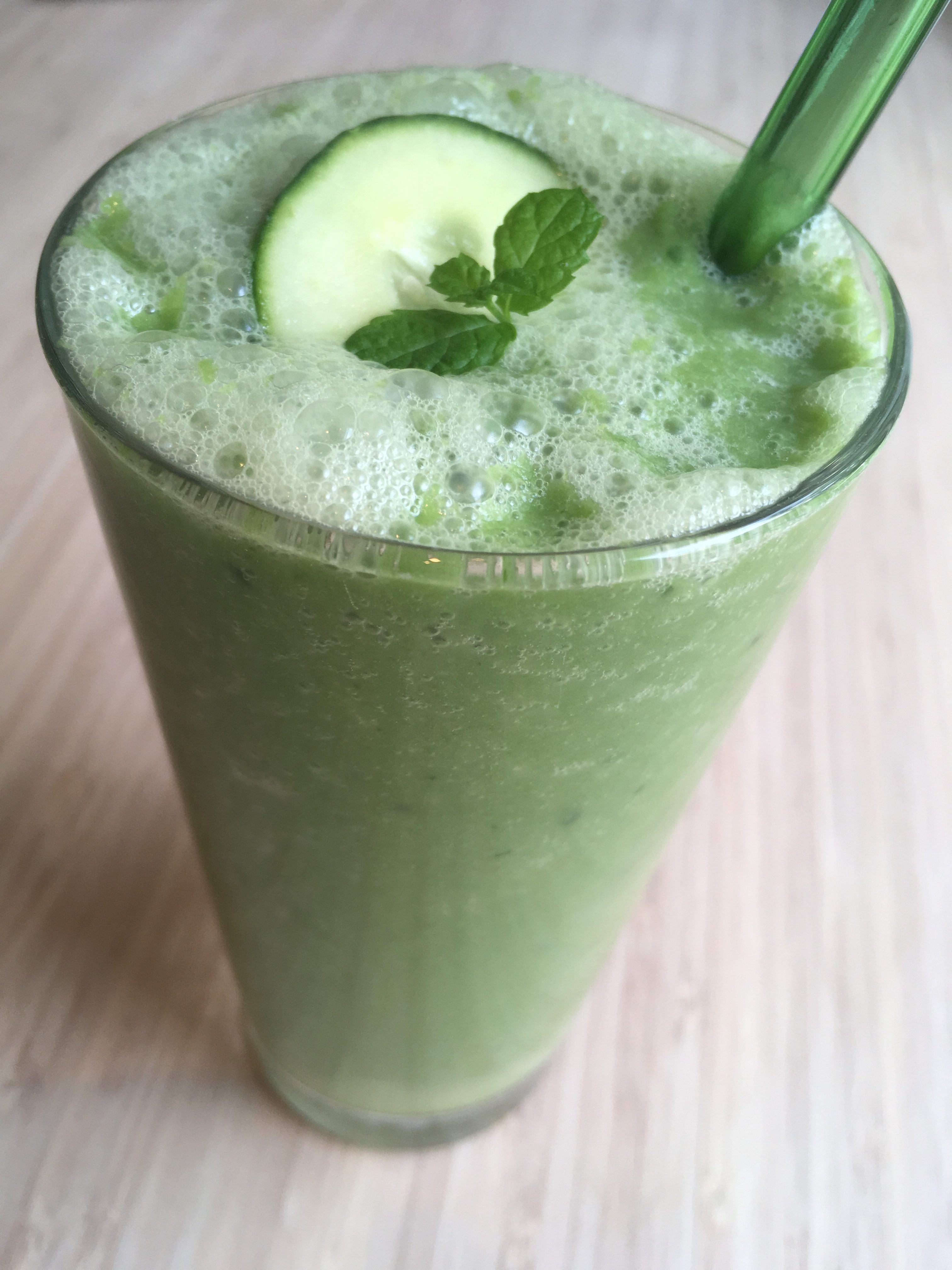 Green morning smoothie